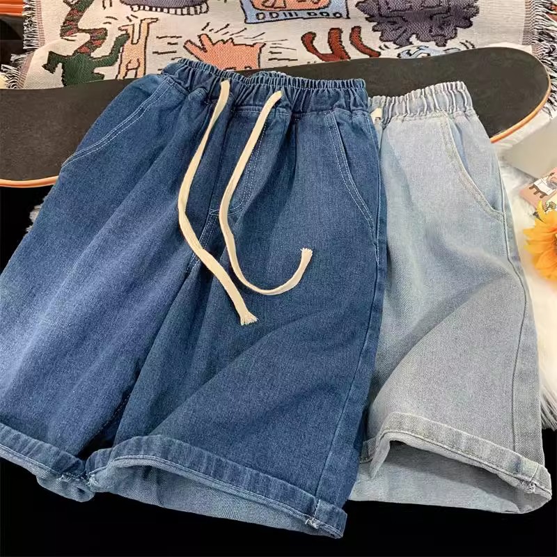 Street Fashion Hip Hop - Baggy Jeans Shorts for Men Casual
