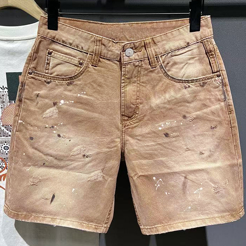 Street Fashion Hip Hop - Hip-Hop Streetwear Men's Denim Shorts Summer