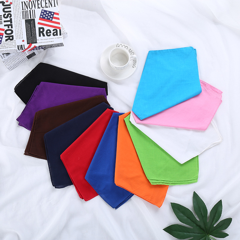 Headscarf Cotton Solid Color R - Street Fashion Hip Hop ulasan dan harga
