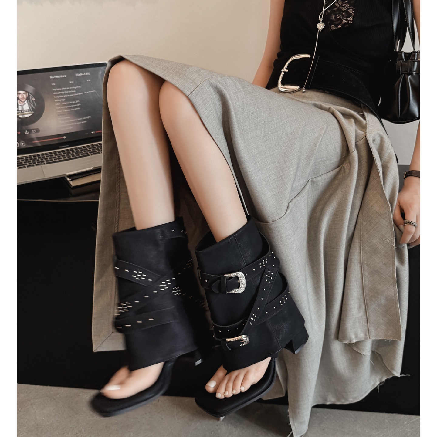 25 New Summer Vintage Buckles  - Street Fashion Female ulasan dan harga