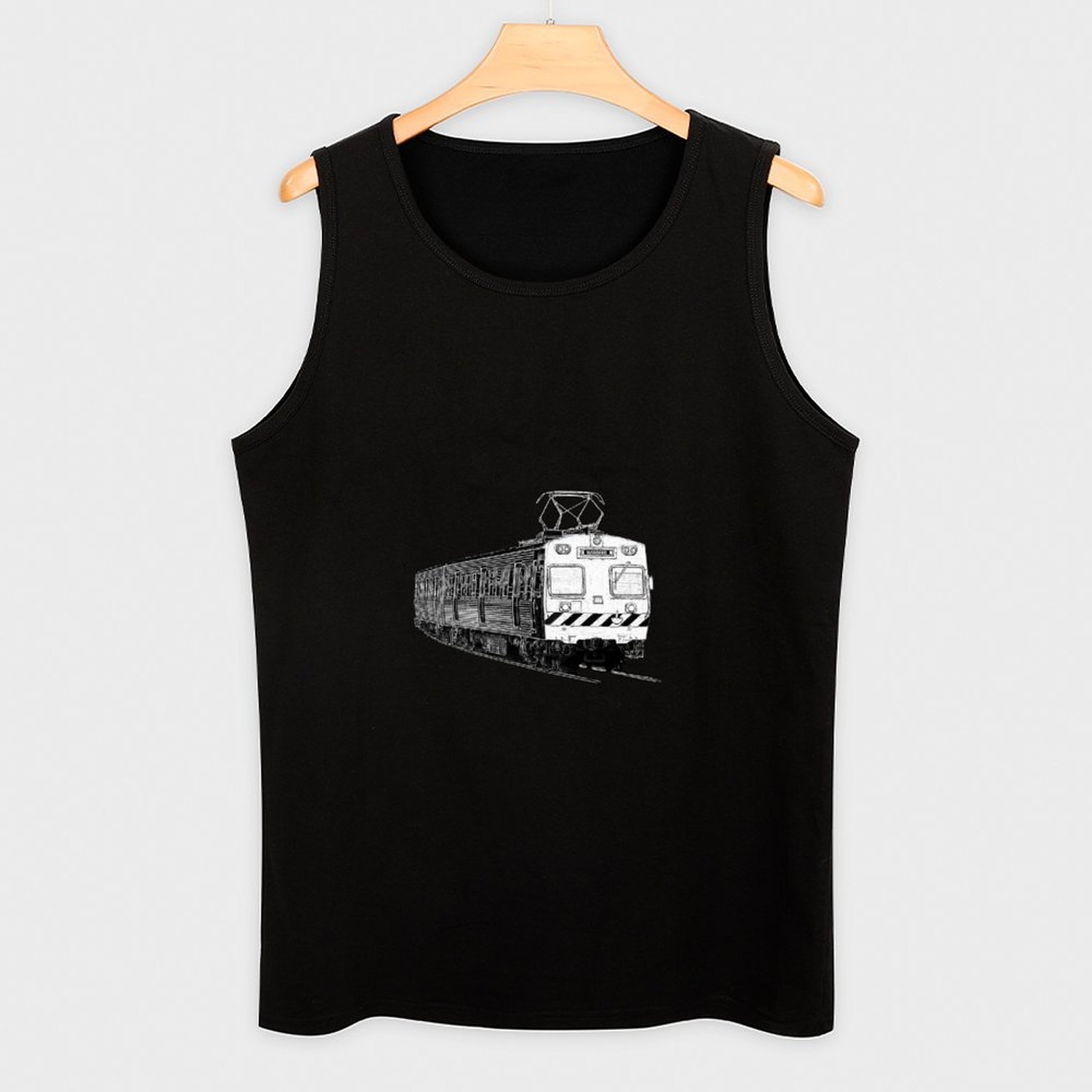 Melbourne Hitachi train Tank T - Street Fashion Melbourne ulasan dan harga