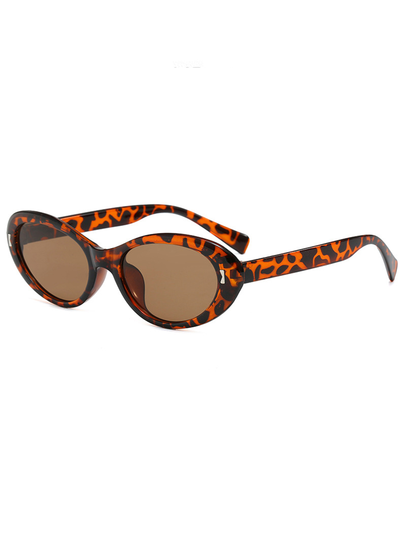 1Pc Retro Leopard Print Tortoi - Street Fashion Photoshoot ulasan dan harga