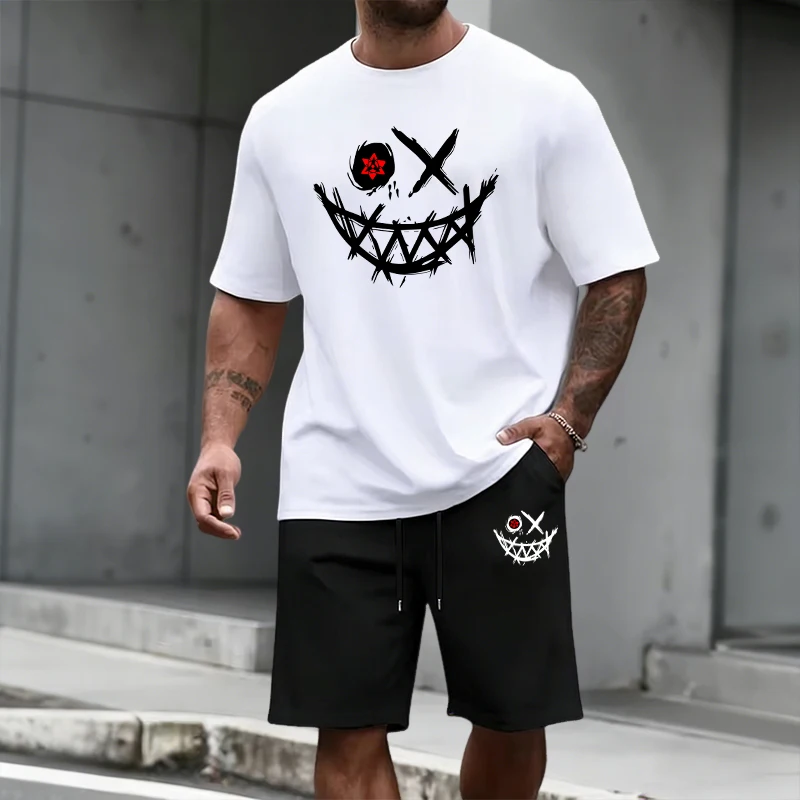 2026 Summer Men's Set T-shirt& - Street Fashion Clothes ulasan dan harga