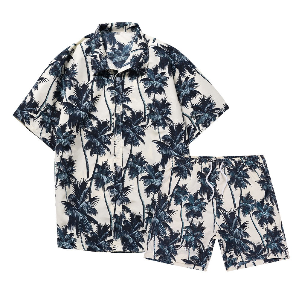 Hawaiian Coconut Tree 3D Print - Street Fashion Clothes ulasan dan harga
