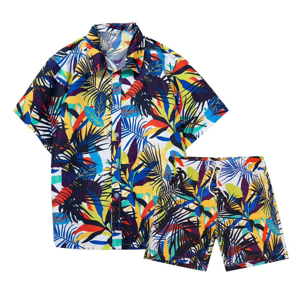Hawaiian Coconut Tree 3D Print - Street Fashion Clothes ulasan dan harga