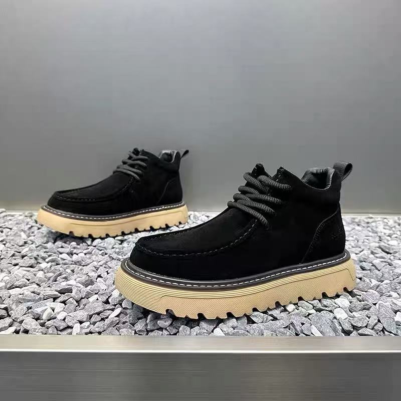 Autum Winter Men Platform Boot - Street Fashion Walk ulasan dan harga