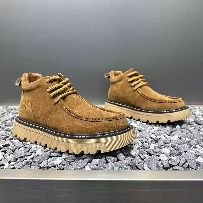 Autum Winter Men Platform Boot - Street Fashion Walk ulasan dan harga