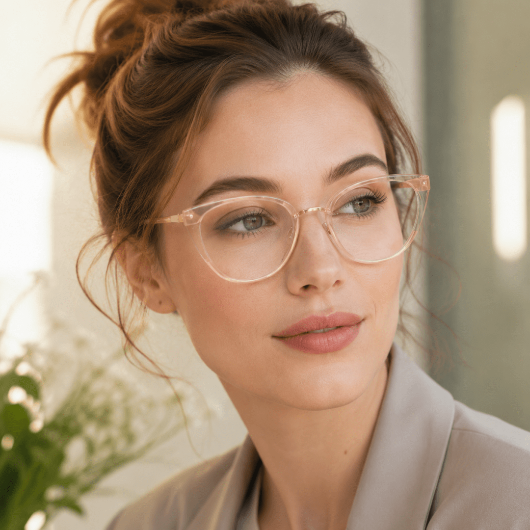 Pair Of Women's Retro Cat-Eye  - Street Fashion Photoshoot ulasan dan harga