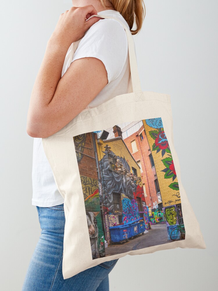 Melbourne Street Art Tote Bag  - Street Fashion Melbourne ulasan dan harga