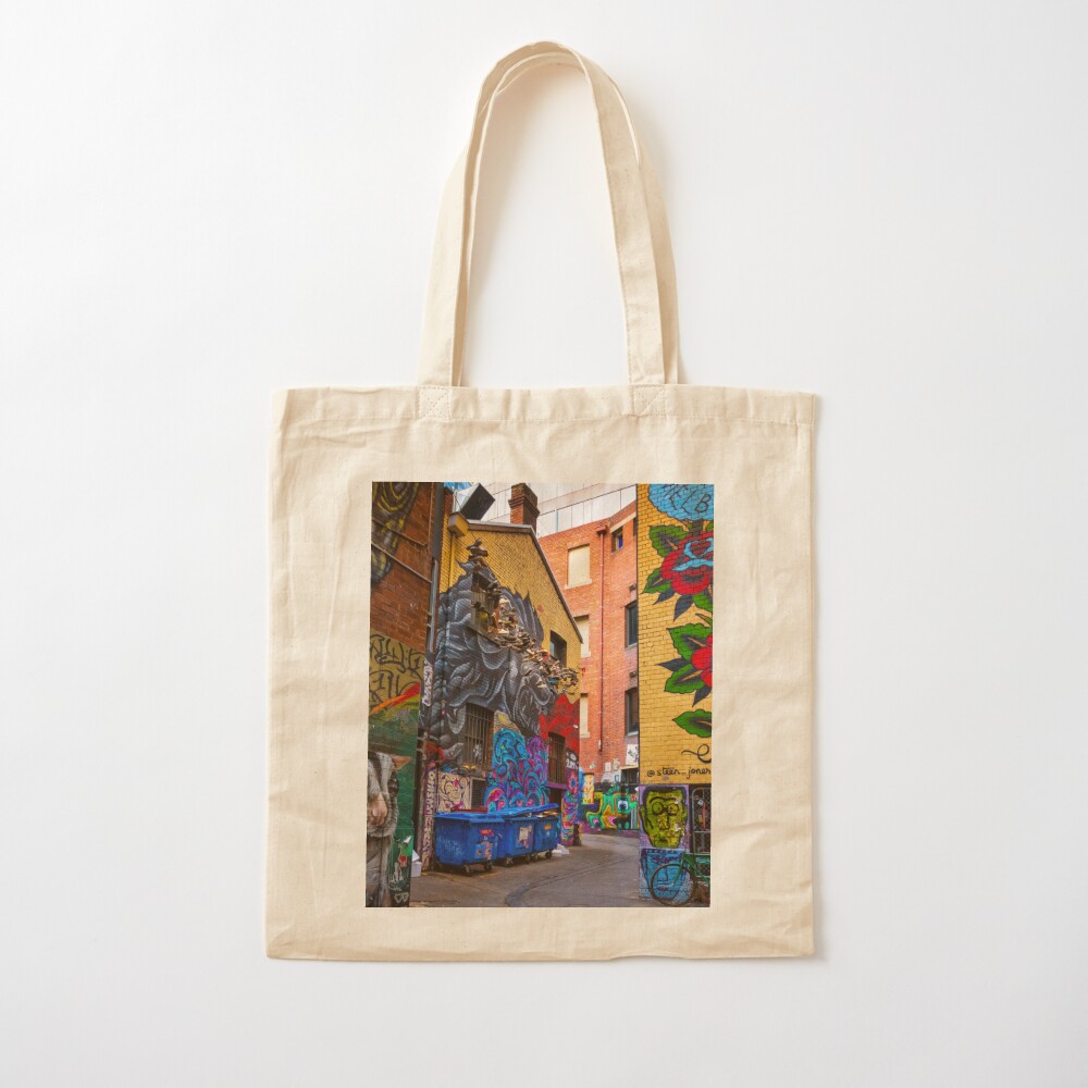 Melbourne Street Art Tote Bag  - Street Fashion Melbourne ulasan dan harga