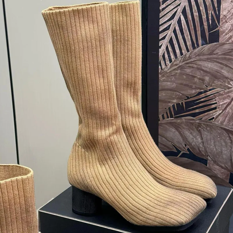 Pointed Elastic High Heel Sock - Street Fashion Rome 2025 ulasan dan harga