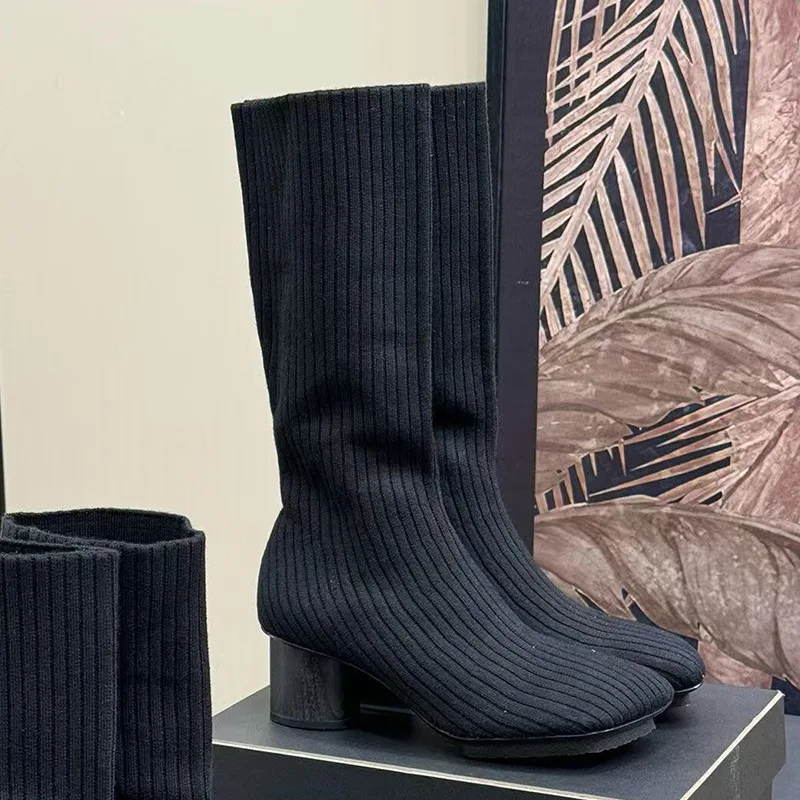 Pointed Elastic High Heel Sock - Street Fashion Rome 2025 ulasan dan harga