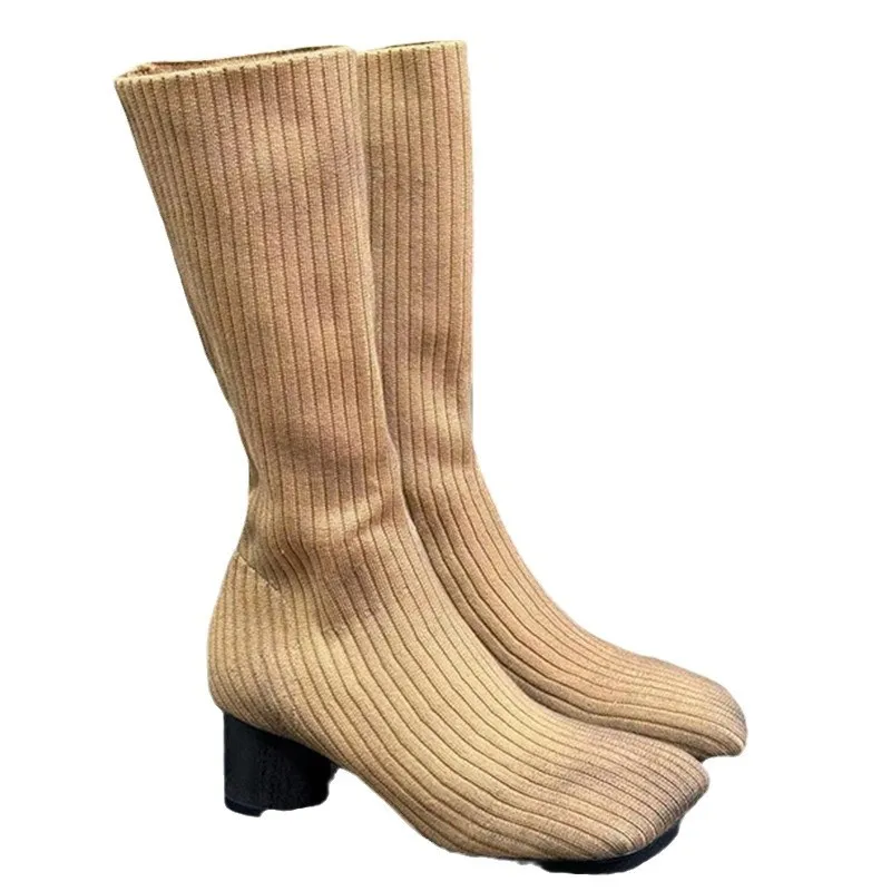 Pointed Elastic High Heel Sock - Street Fashion Rome 2025 ulasan dan harga