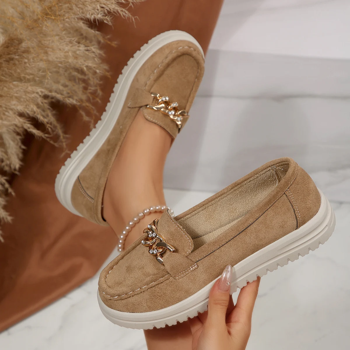 Women Flats Loafers 2025 New R - Street Fashion Rome 2025 ulasan dan harga