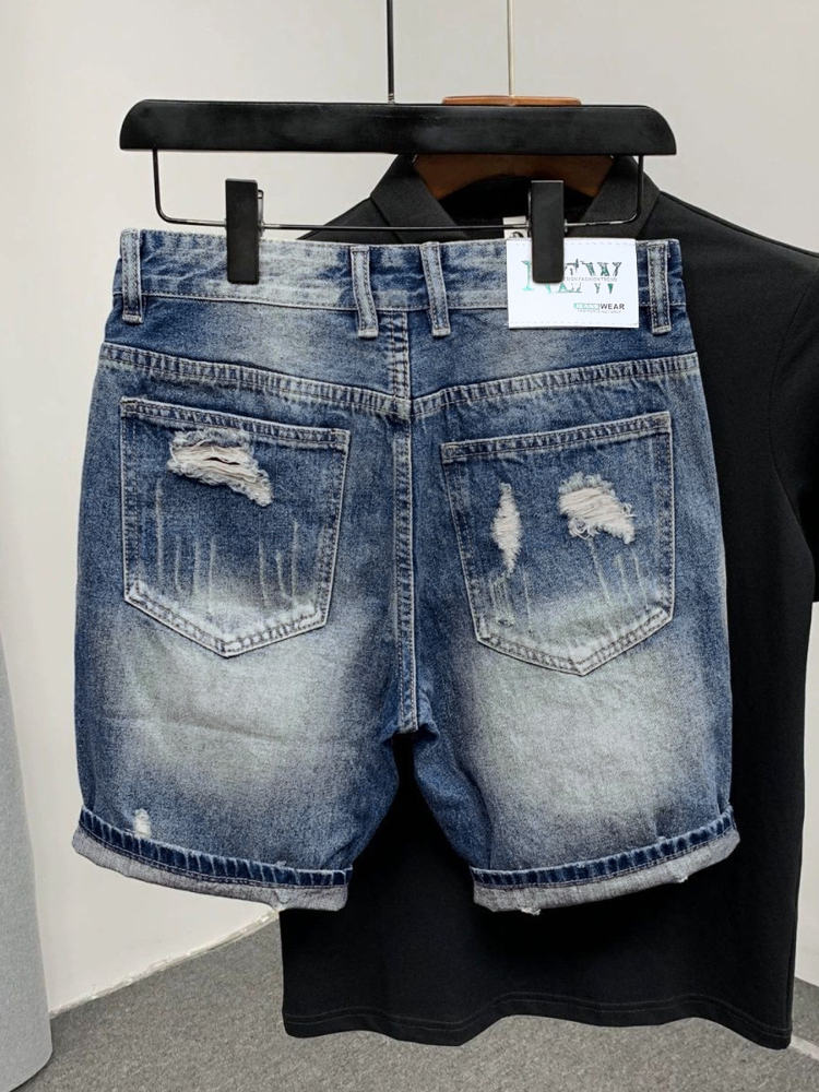 2026 Summer Ripped Straight Me - Street Fashion Clothes ulasan dan harga