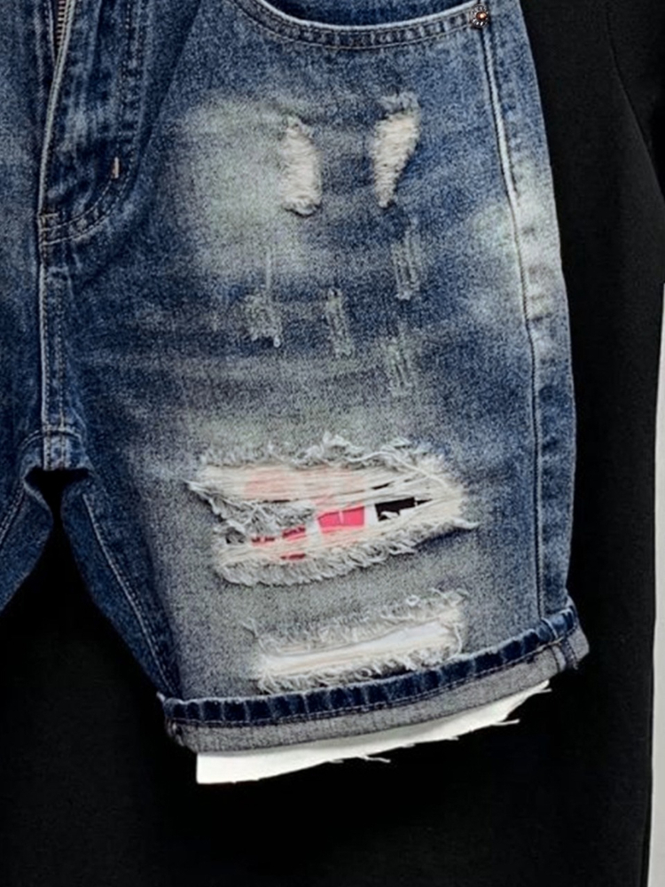 2026 Summer Ripped Straight Me - Street Fashion Clothes ulasan dan harga