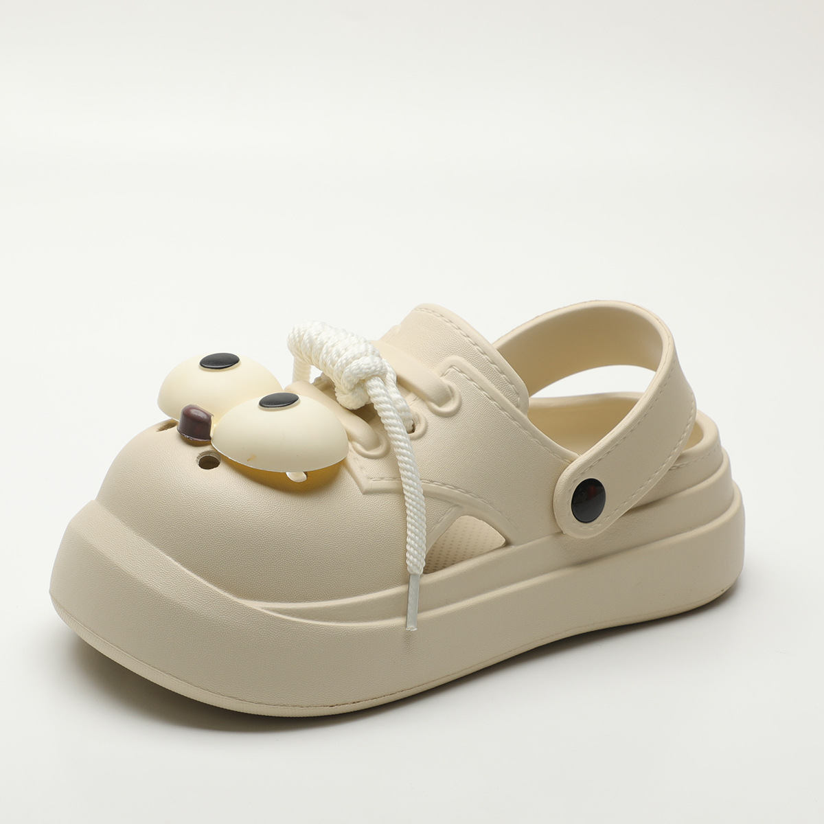 Cute DIY Big Eyes Fashion Clog - Street Fashion Walk ulasan dan harga