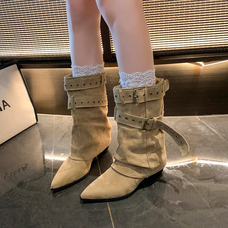 2025 Pointed Toe Women's Winte - Street Fashion Clothes ulasan dan harga