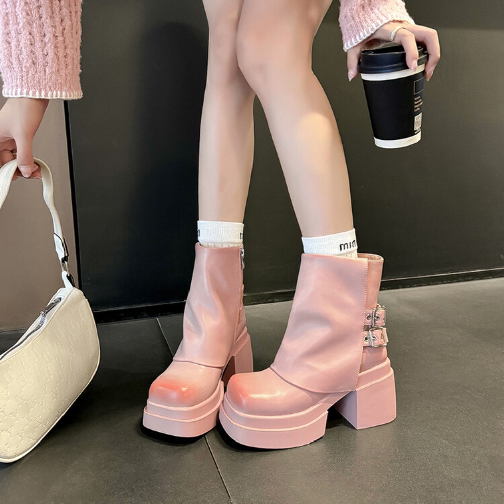 2026 New Women Versatile Leath - Street Fashion Female ulasan dan harga