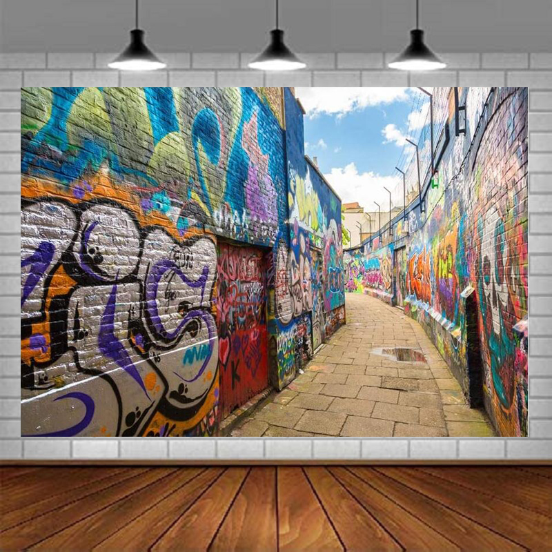Photography Backdrop Urban Str - Urban Street Fashion Photography ulasan dan harga