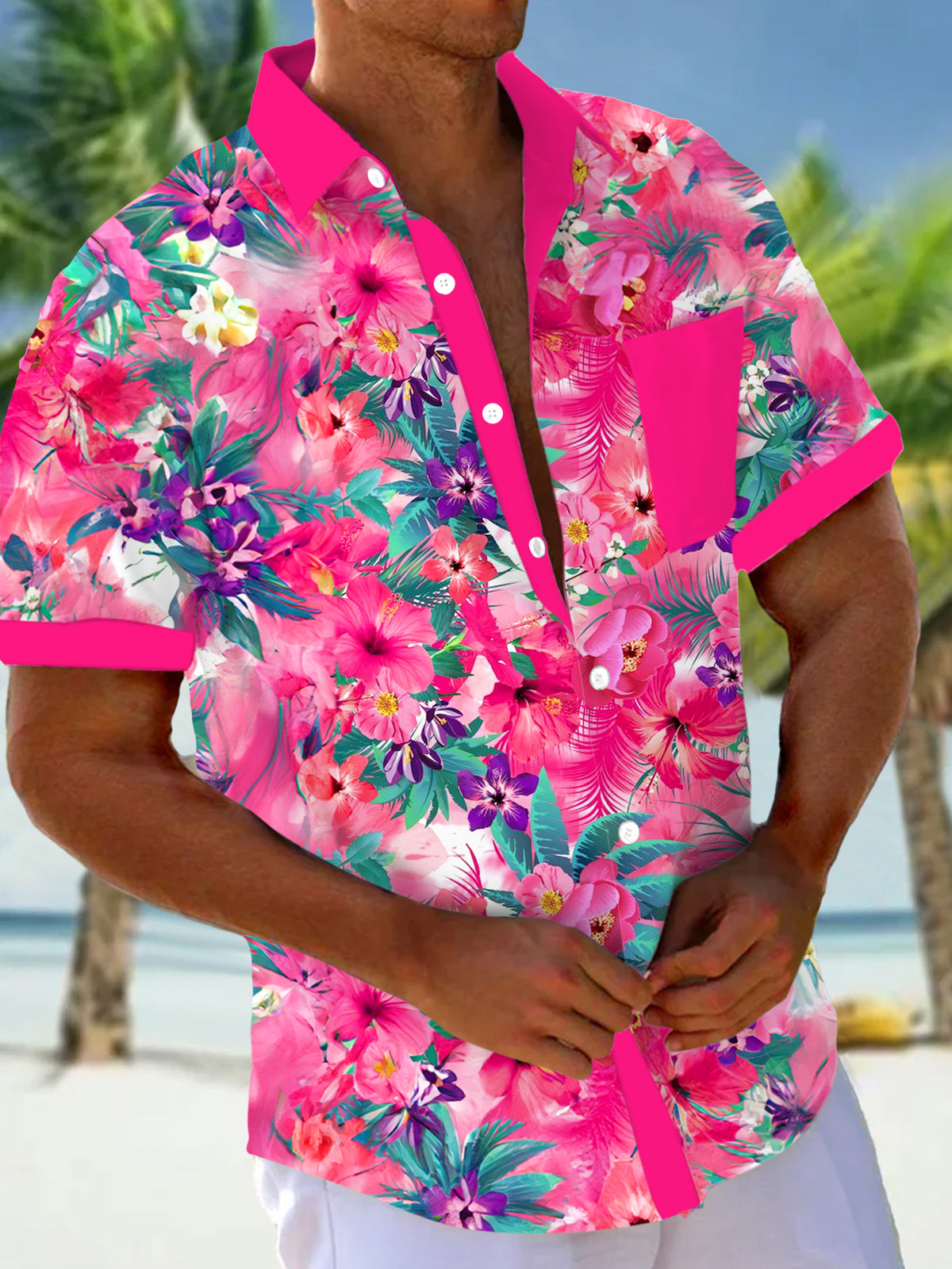 New Hawaii Spring/Summer Fashi - Street Fashion Walk ulasan dan harga