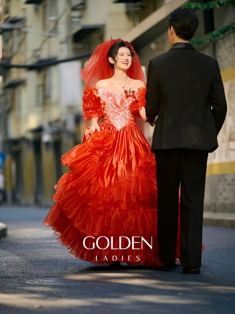 New Vintage Wedding Dress Film - Street Fashion Photoshoot ulasan dan harga