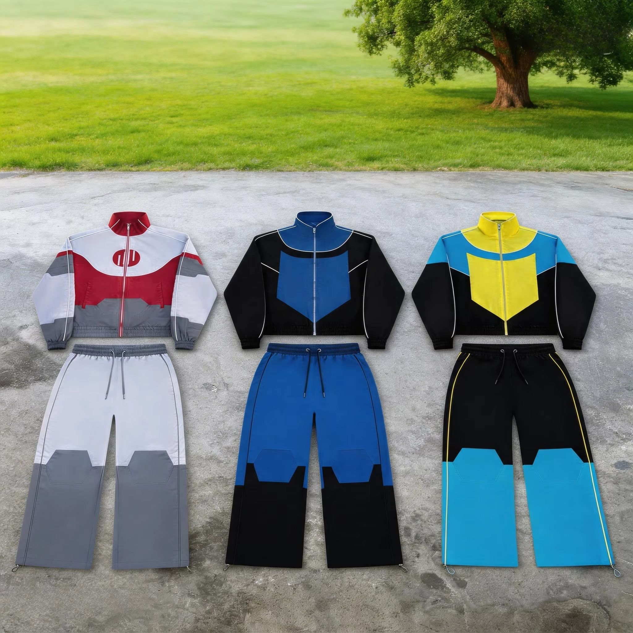 Y2K Fashion Anime Design 2 Pie - Street Fashion Hip Hop ulasan dan harga