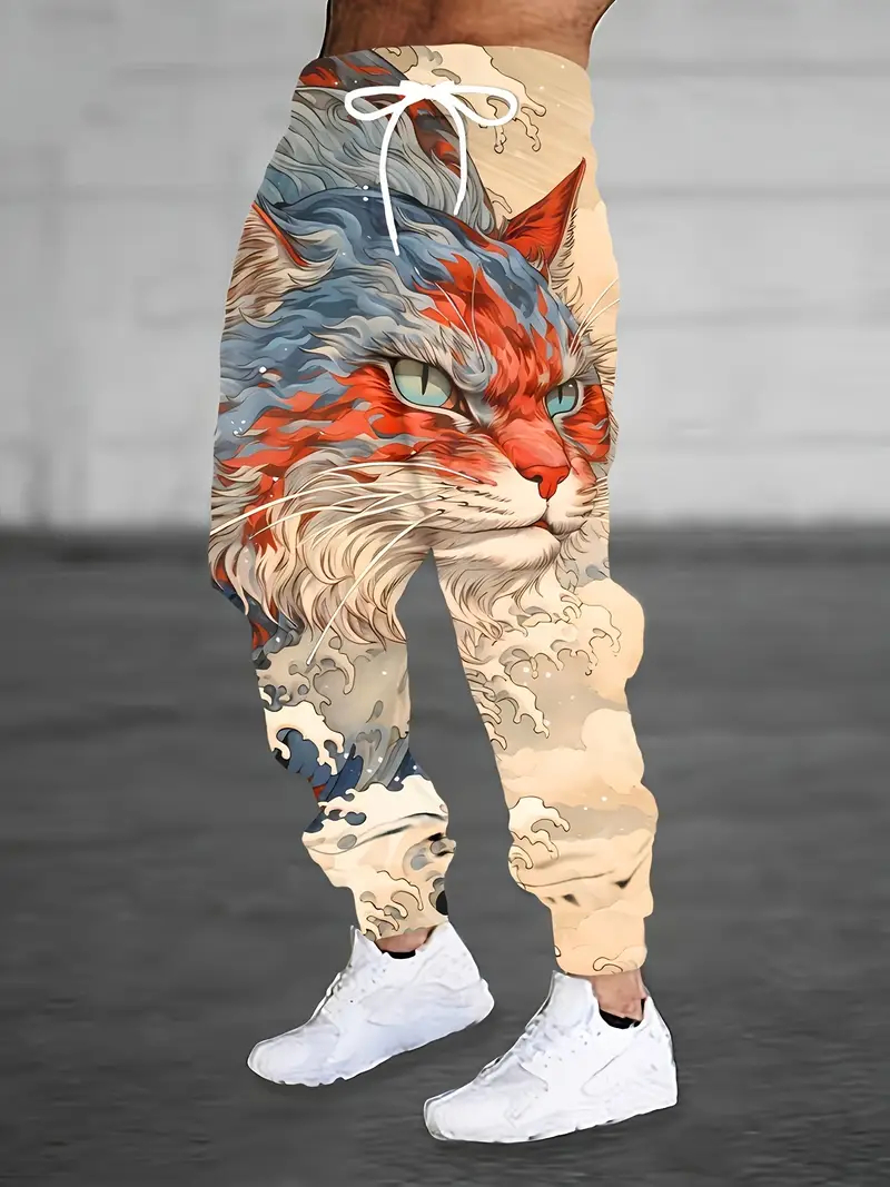 Men's Joggers Loose-Cat and Se - Running Pant Jogger ulasan dan harga