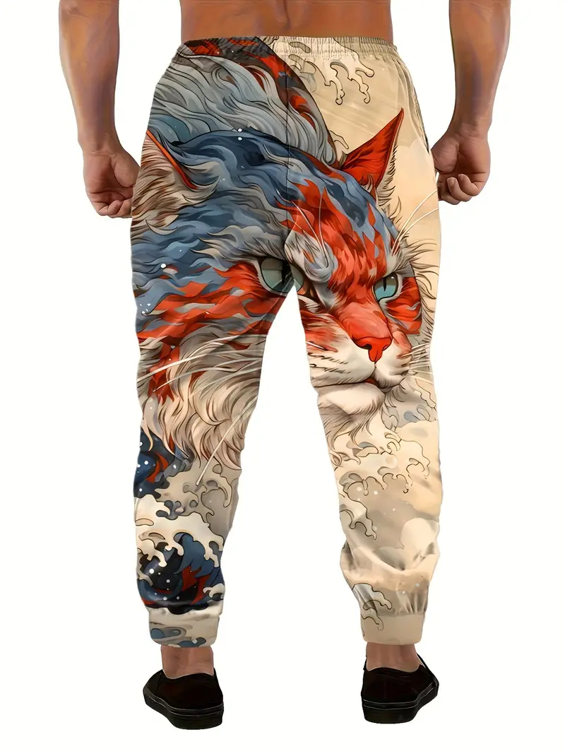 Men's Joggers Loose-Cat and Se - Running Pant Jogger ulasan dan harga