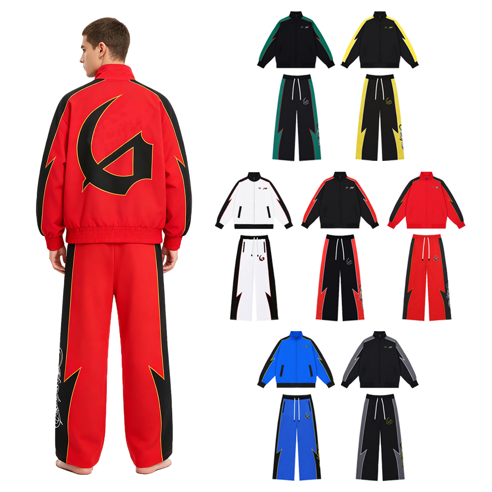 Y2k Streetwear Men's Sets Two  - Street Fashion Hip Hop ulasan dan harga