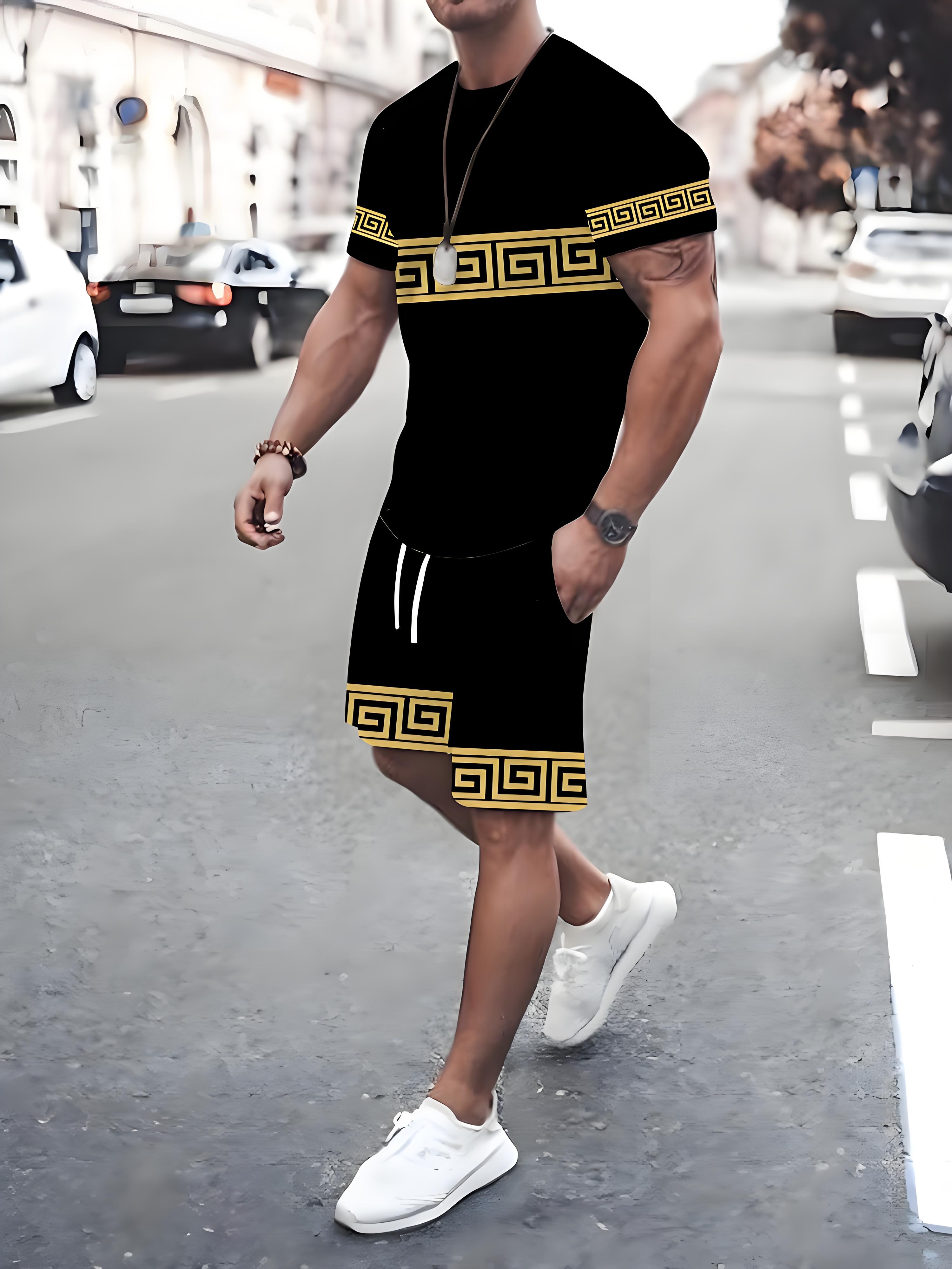 New Plus Size Men's T-shirt An - Street Fashion Clothes ulasan dan harga