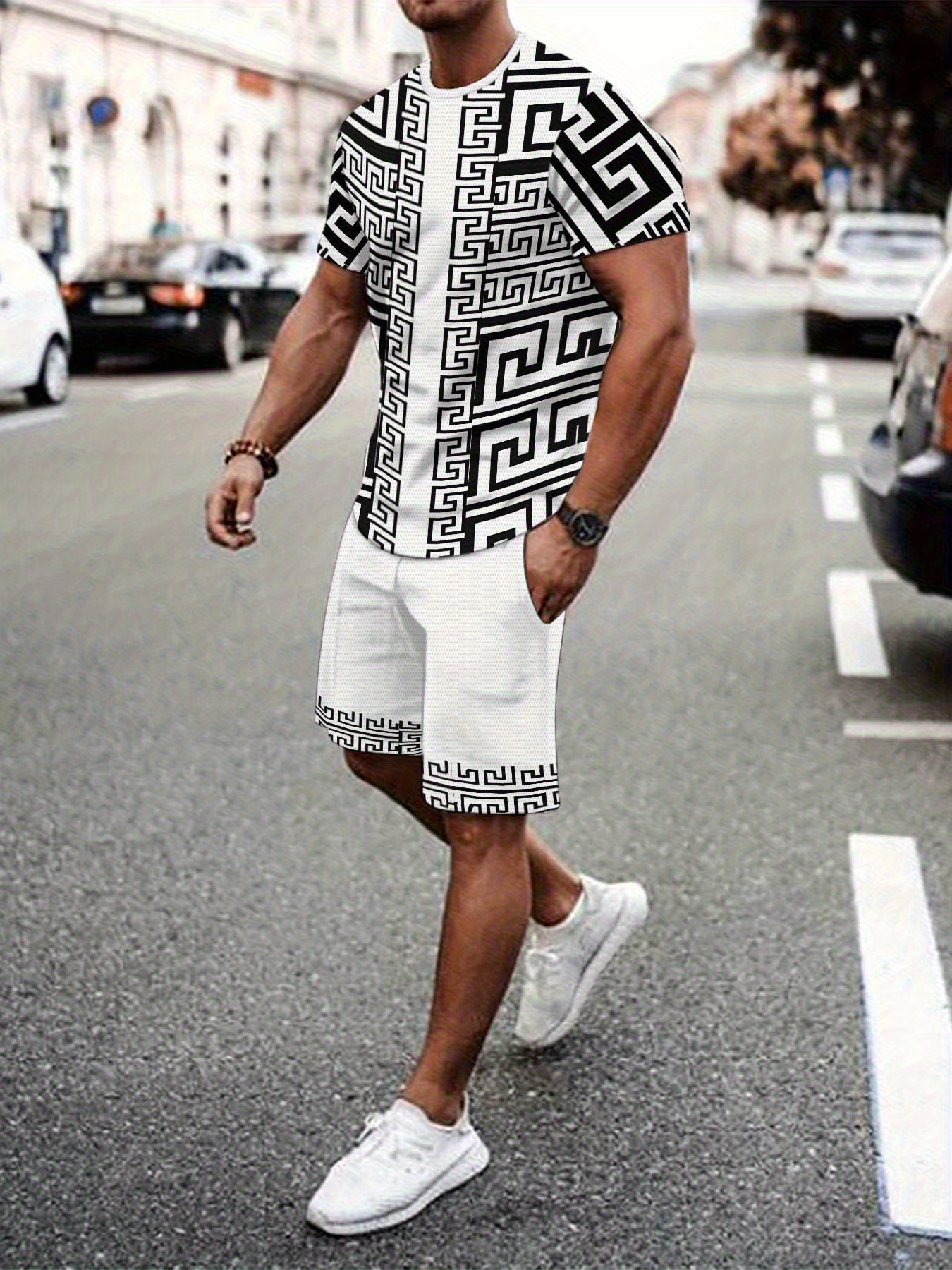 New Plus Size Men's T-shirt An - Street Fashion Clothes ulasan dan harga