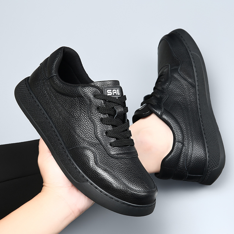 Genuine leather board shoes Co - Street Fashion Walk ulasan dan harga