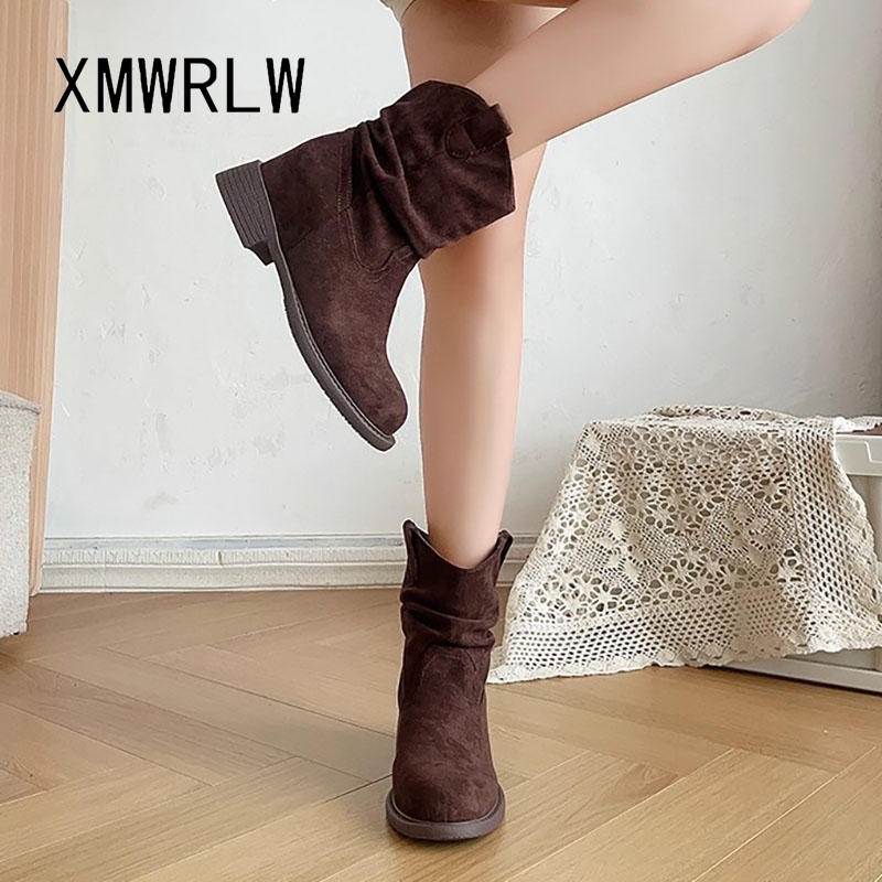 XMWRLW 2025 Autumn Women's Ank - Street Fashion Rome 2025 ulasan dan harga