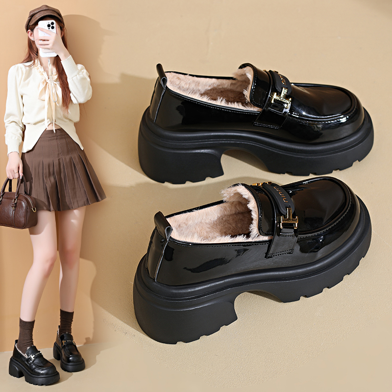 Women Shoes Loafers Leather Pl - Street Fashion Rome 2025 ulasan dan harga