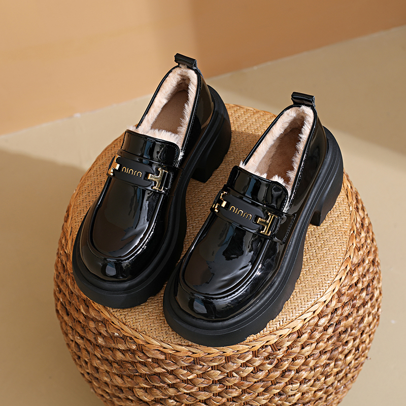 Women Shoes Loafers Leather Pl - Street Fashion Rome 2025 ulasan dan harga
