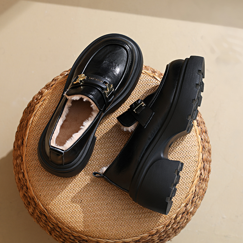 Women Shoes Loafers Leather Pl - Street Fashion Rome 2025 ulasan dan harga