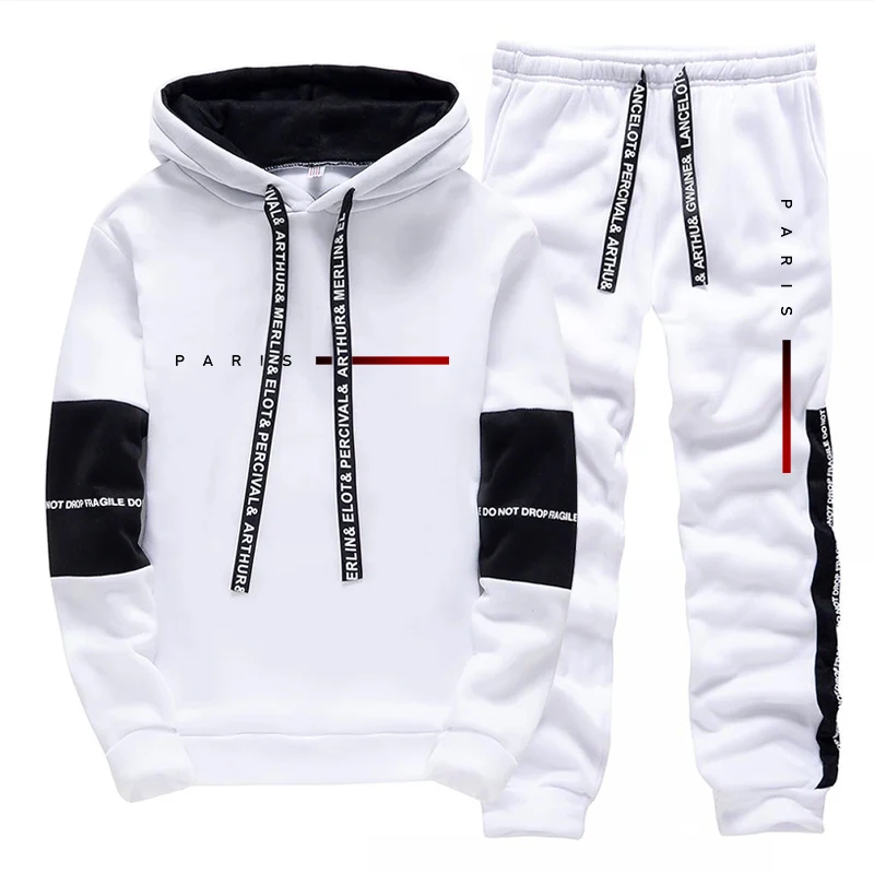 Men's Set Paris Fashion Hoodie - Street Fashion Us ulasan dan harga