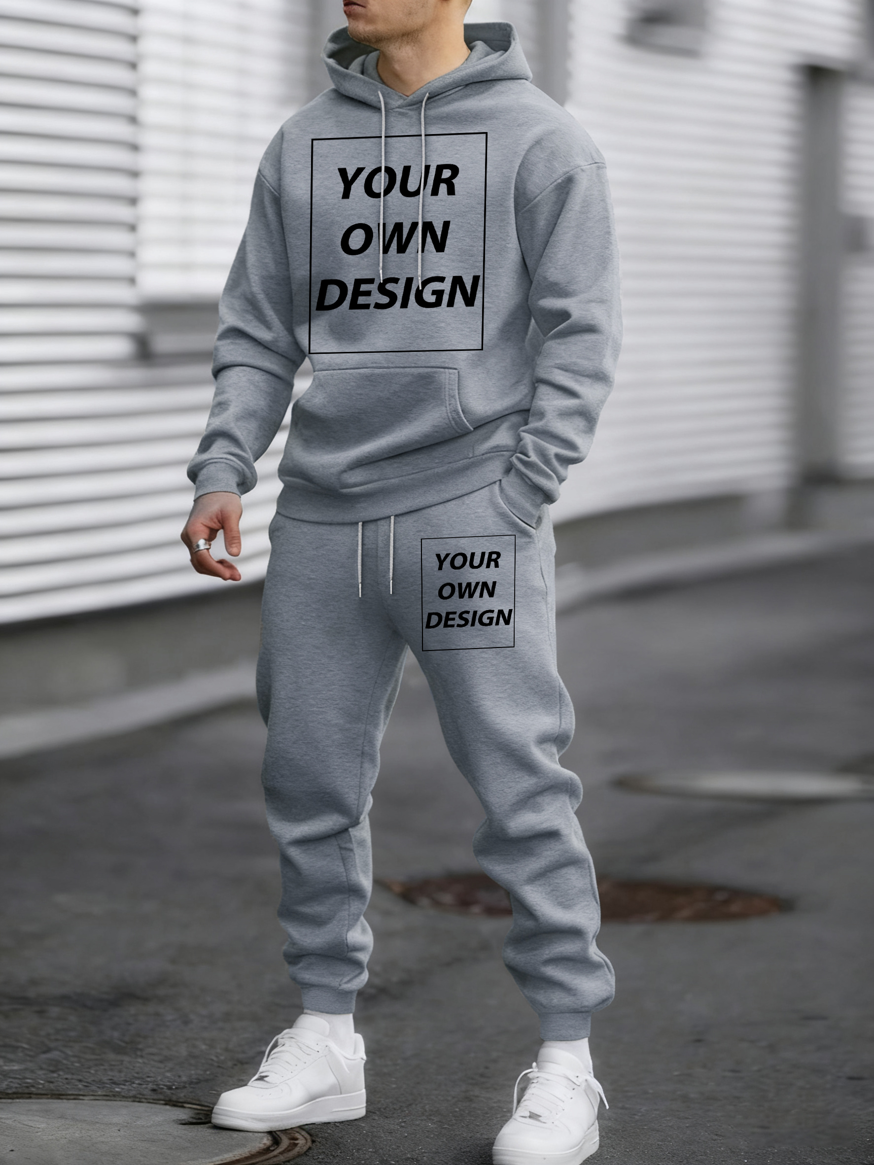 Spring Autumn Hoody Set Custom - Street Fashion Clothes ulasan dan harga